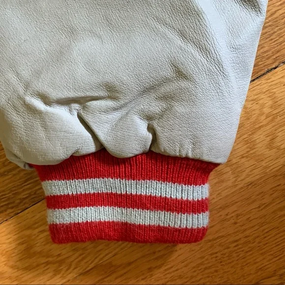 🏈⚾️J.R. Stone XL Men’s scarlet/gray Varsity jacket🏈⚾️ - Picture 5 of 12